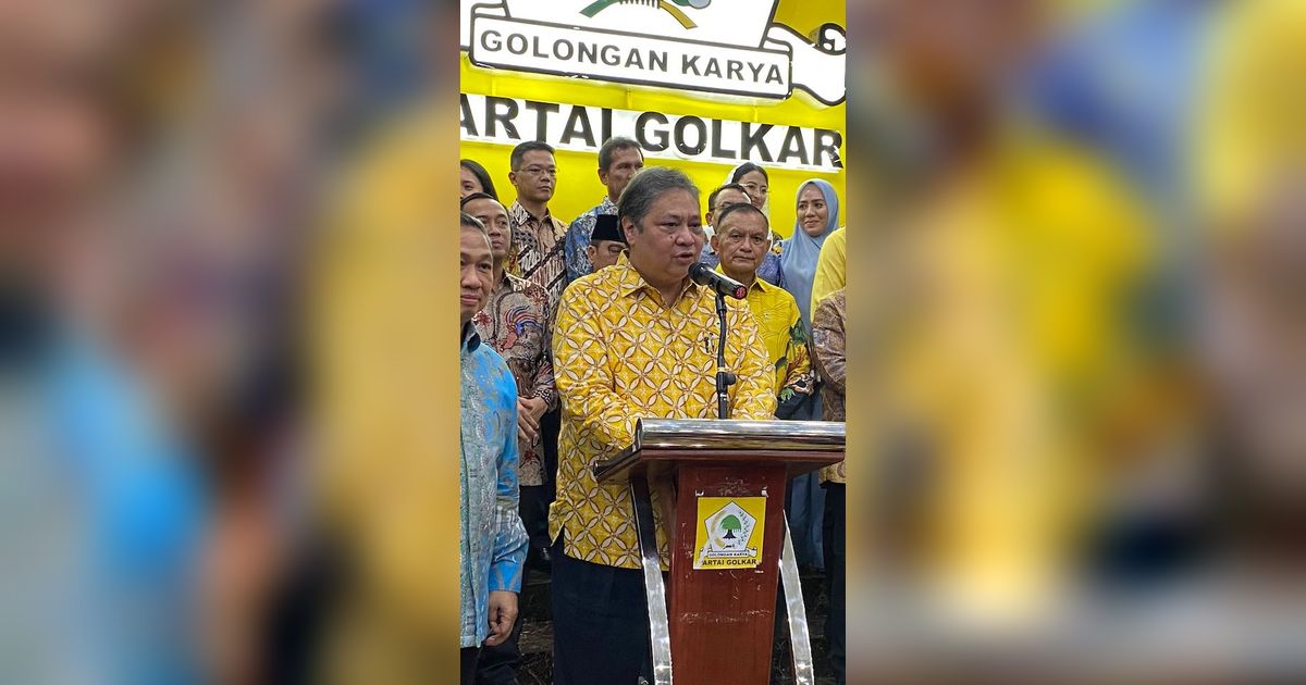 Airlangga Tegaskan Ridwan Kamil Disiapkan Jadi Cagub Jawa Barat