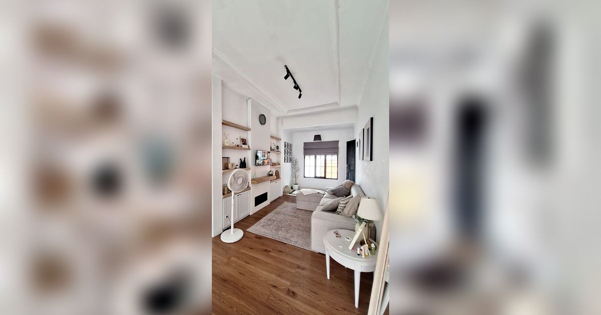 Before After Living Room Jadul, Penataannya Jadi Beda Banget