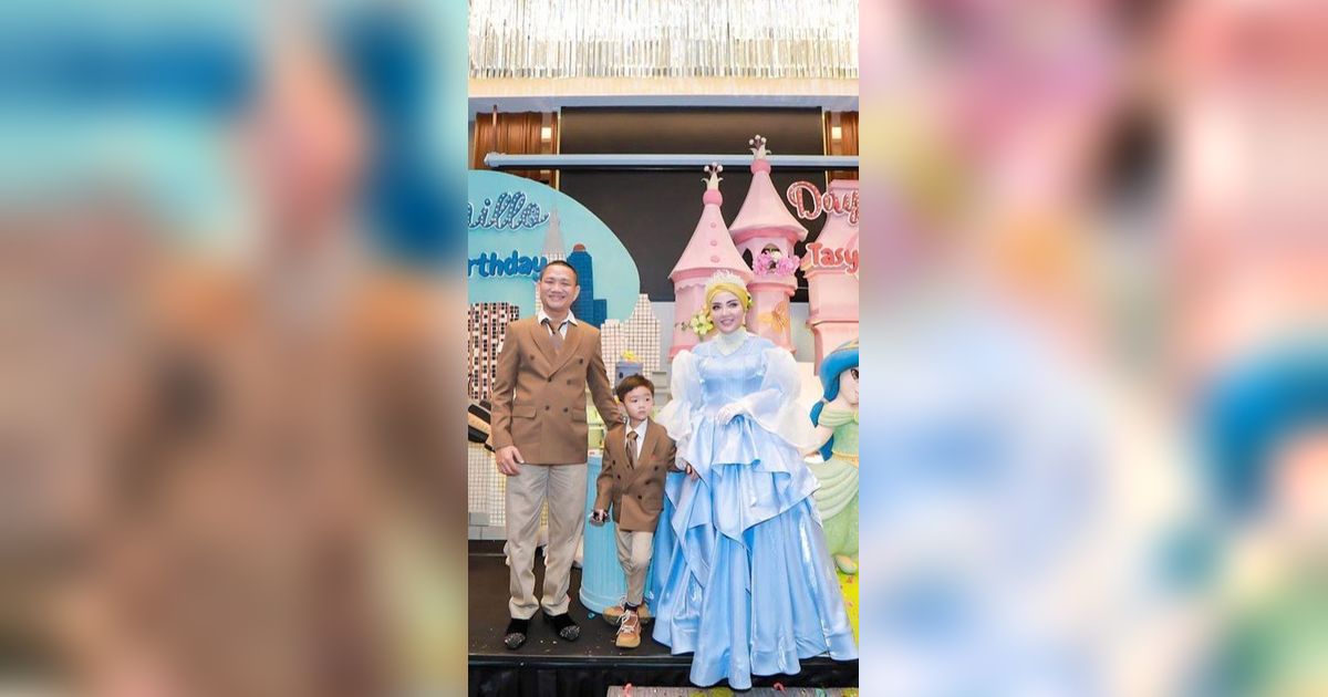 Bak Cinderella, 8 Foto Cantik Bella Shofie di Ulang Tahun Anaknya