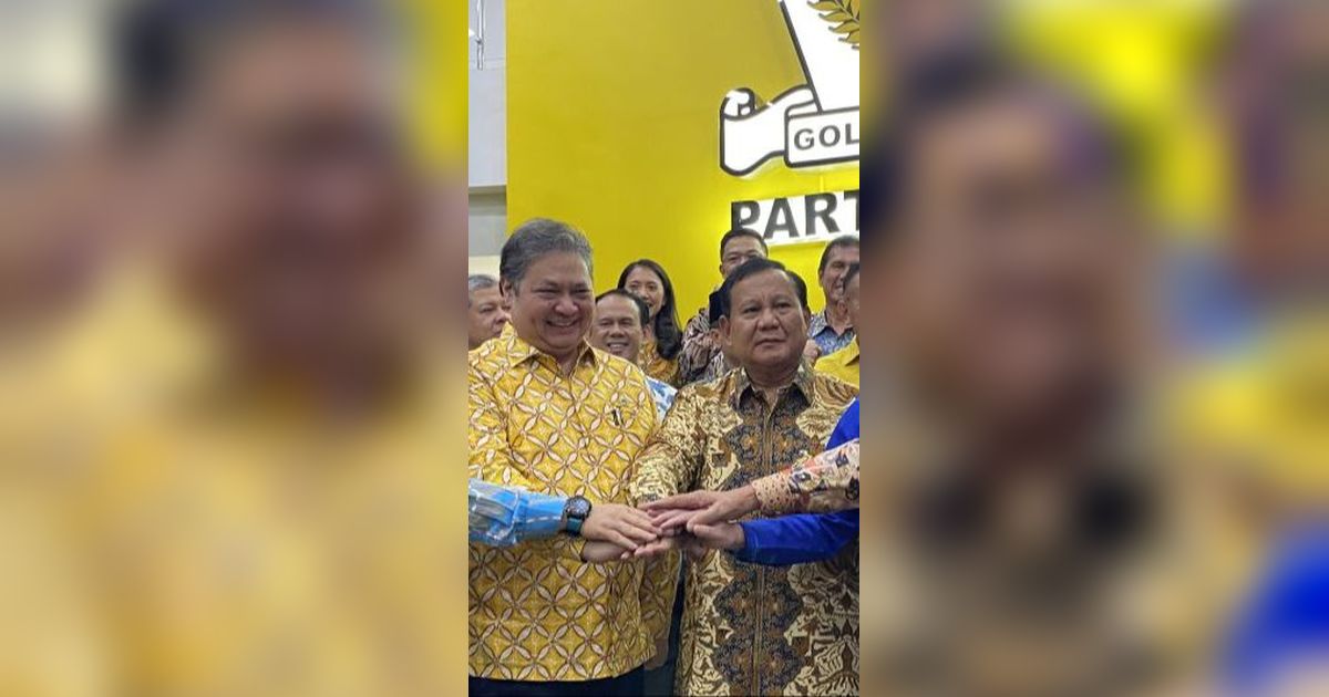 Airlangga Ungkap Bakal Ada Satu Parpol Gabung Koalisi Prabowo, Ini Ciri-cirinya