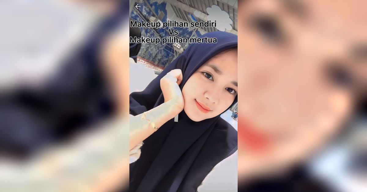 Gak Perlu Overthinking, Pengantin Perempuan Ini Bandingkan Makeup Pilihan Sendiri VS Mertua, Semuanya Sesuai Ekspektasi