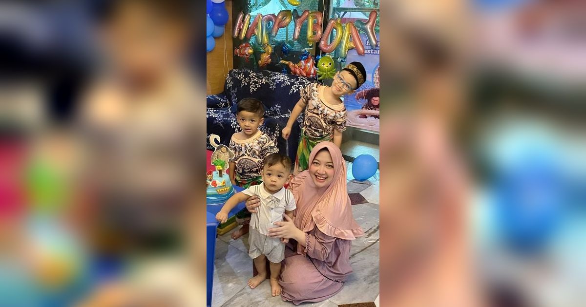 Potret Maissy Mantan Penyanyi Cilik Bersama Tiga Putranya, Anak Tetap Berprestasi Meski Ibu Sibuk Jadi Dokter