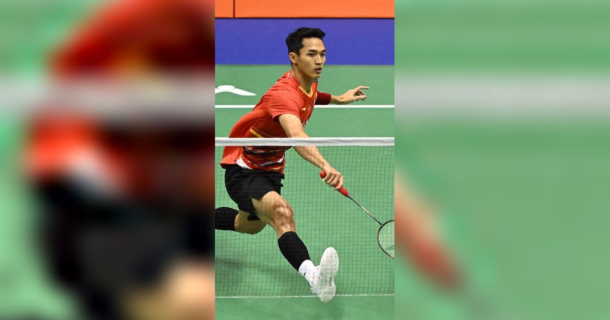 FOTO: Jonatan Chirstie Melaju ke Semifinal Hong Kong Open 2023