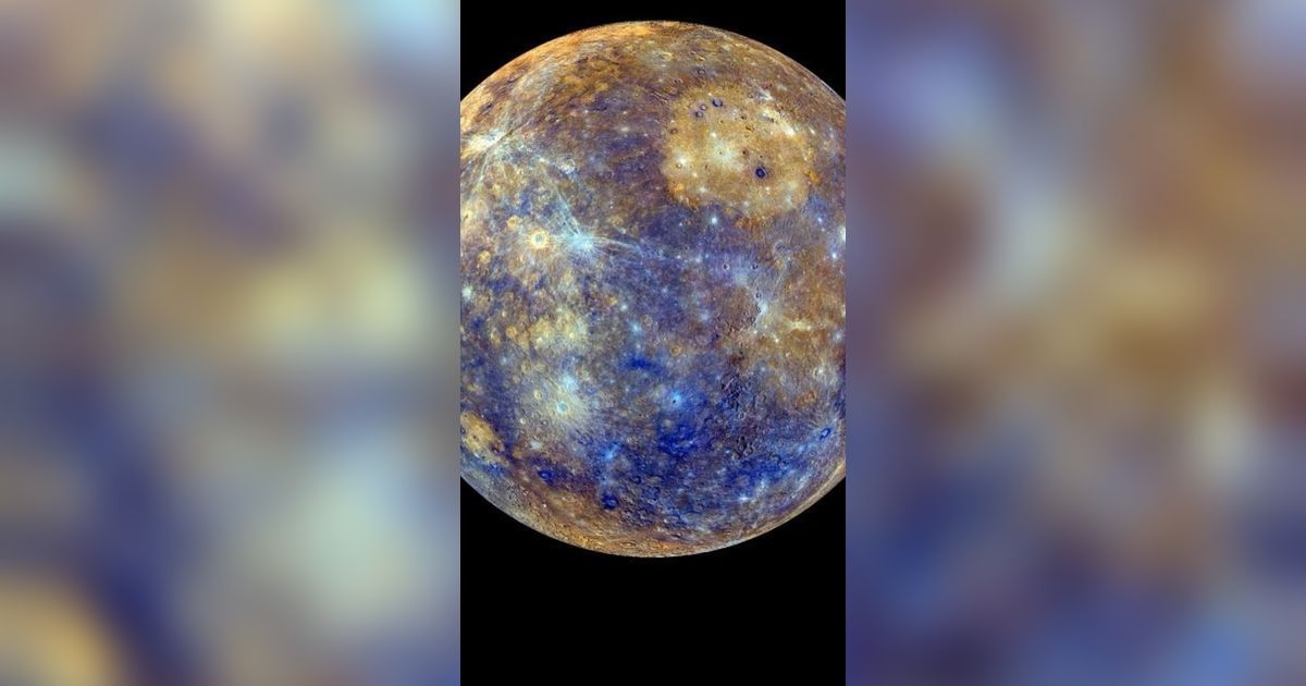 Penampakan Planet Merkurius Memantulkan Cahaya seperti Berlian, Ini Penyebabnya