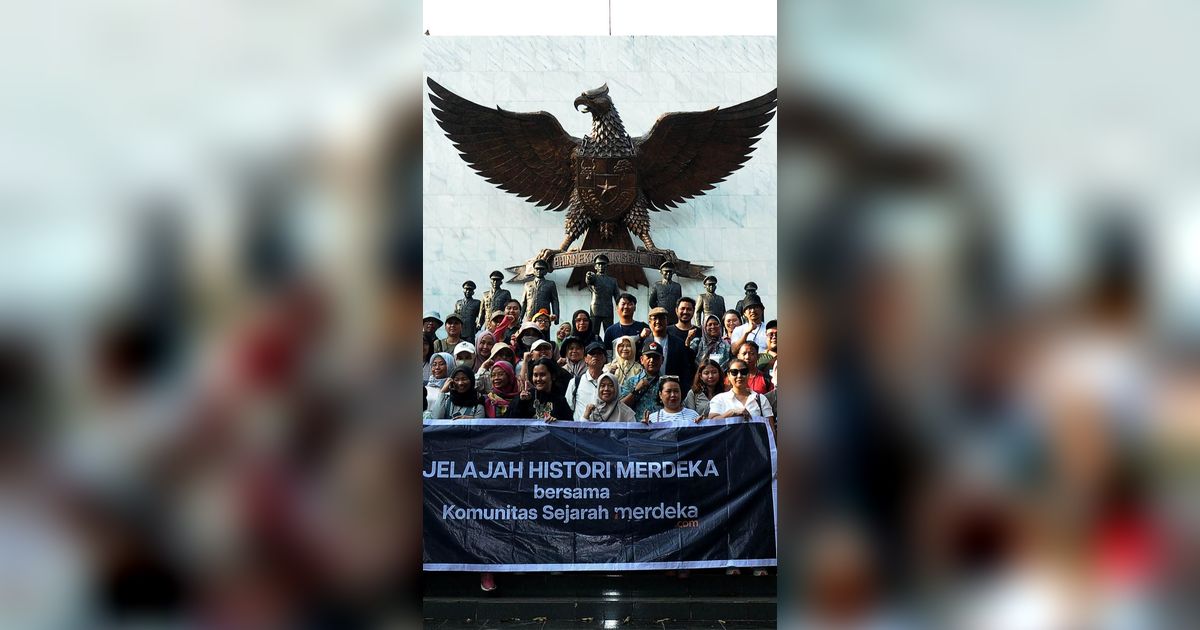 FOTO: Keseruan Jelajah Histori Merdeka, Napak Tilas Tujuh Pahlawan Revolusi