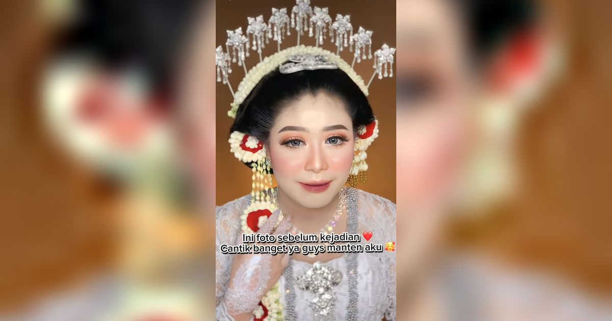 Makeup Pengantin Rusak karena Masuk Angin, Potret Wajahnya Bikin MUA Auto Nangis
