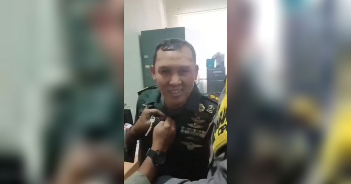 Letkol Gadungan Bawa Pistol Korek Api, Cengar Cengir Depan TNI Asli Pernah Menghadap Lurah