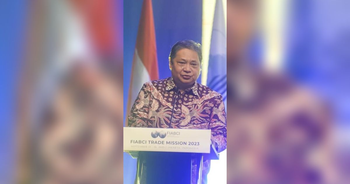 Dihuni 273 Jiwa Penduduk, Menko Airlangga: Indonesia jadi Sasaran Investasi Properti Terbaik