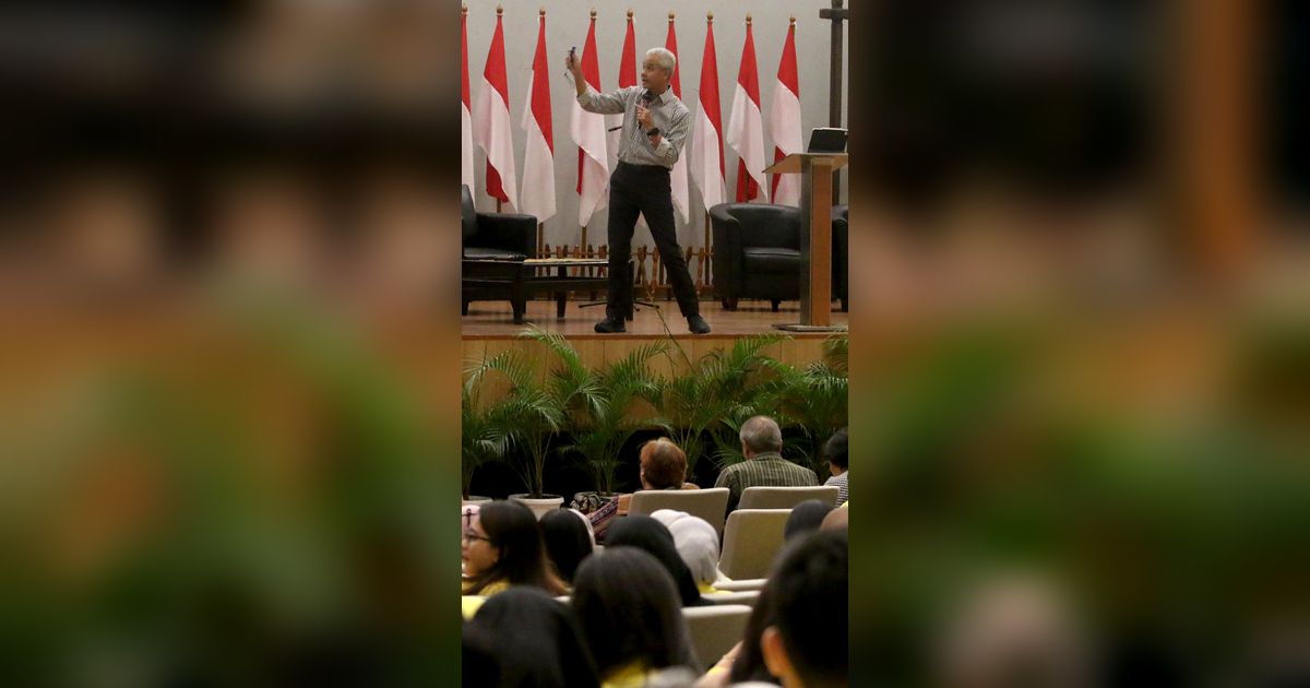 VIDEO: Ganjar Sebut Pemimpin Bukan Malaikat, Ungkap 6 Pilar Menuju Indonesia Emas