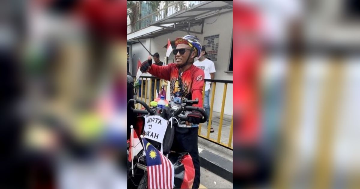 Demi Menunaikan Haji, Eko Budi Susilo Gowes dari Jakarta ke Mekah Arab Saudi