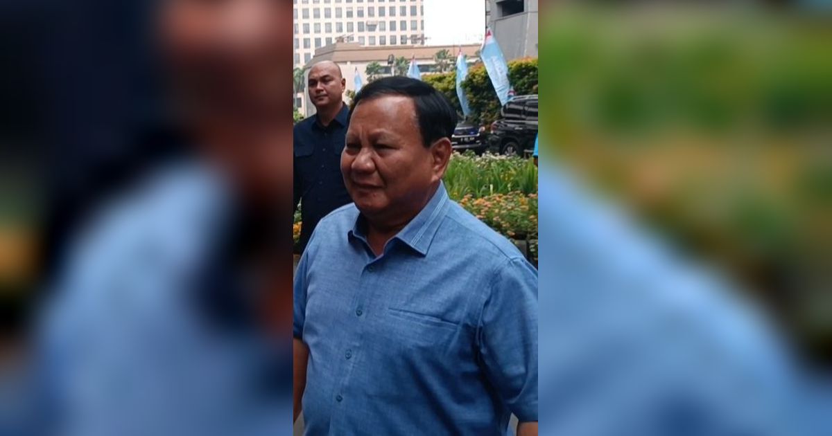 Hadiri Deklarasi Dukungan Partai Gelora, Prabowo Subianto Diteriaki Presiden