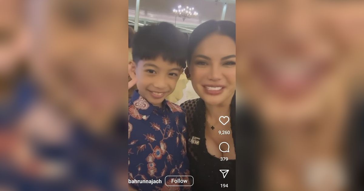 Momen Lucu Nikita Mirzani Izin Cium Jan Ethes, Cucu Jokowi Langsung Geleng-Geleng