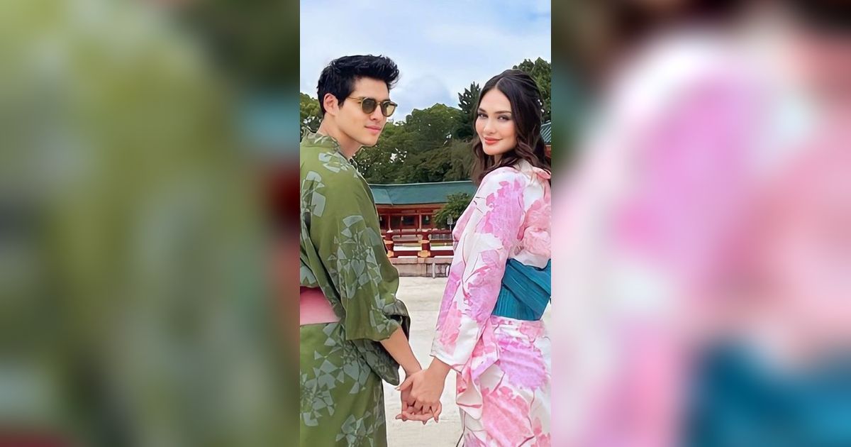 Tak Lagi Sungkan Umbar Kemesraan, Intip Sederet Potret Maxime Bouttier dan Luna Maya Saat Liburan di Jepang