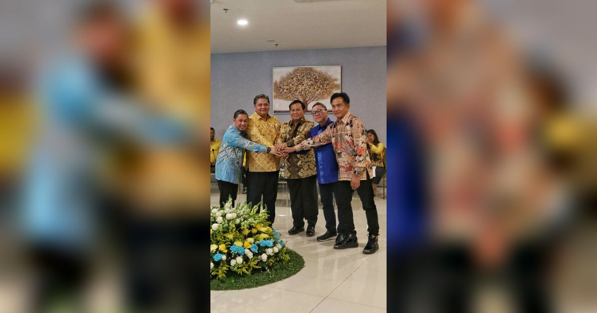 Para Sekjen Koalisi Indonesia Maju Kumpul di Markas Golkar, Bahas Program Unggulan Prabowo