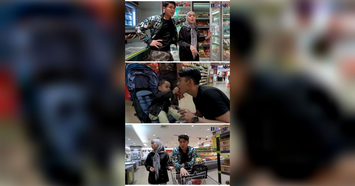 Potret Rizky Billar & Lesti Kejora Belanja Bulanan di Supermarket, Sikap Al Fatih Jadi Sorotan