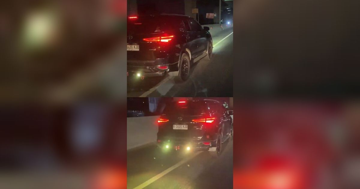 Viral Mobil Pasang Lampu Rem Bikin Silau Pengemudi Lain, Simak Aturan dan Sanksinya