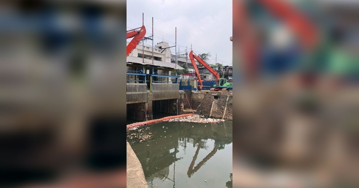 Musim Kemarau, Terungkap Ini Para 'Penghuni' Dasar Sungai Ciliwung