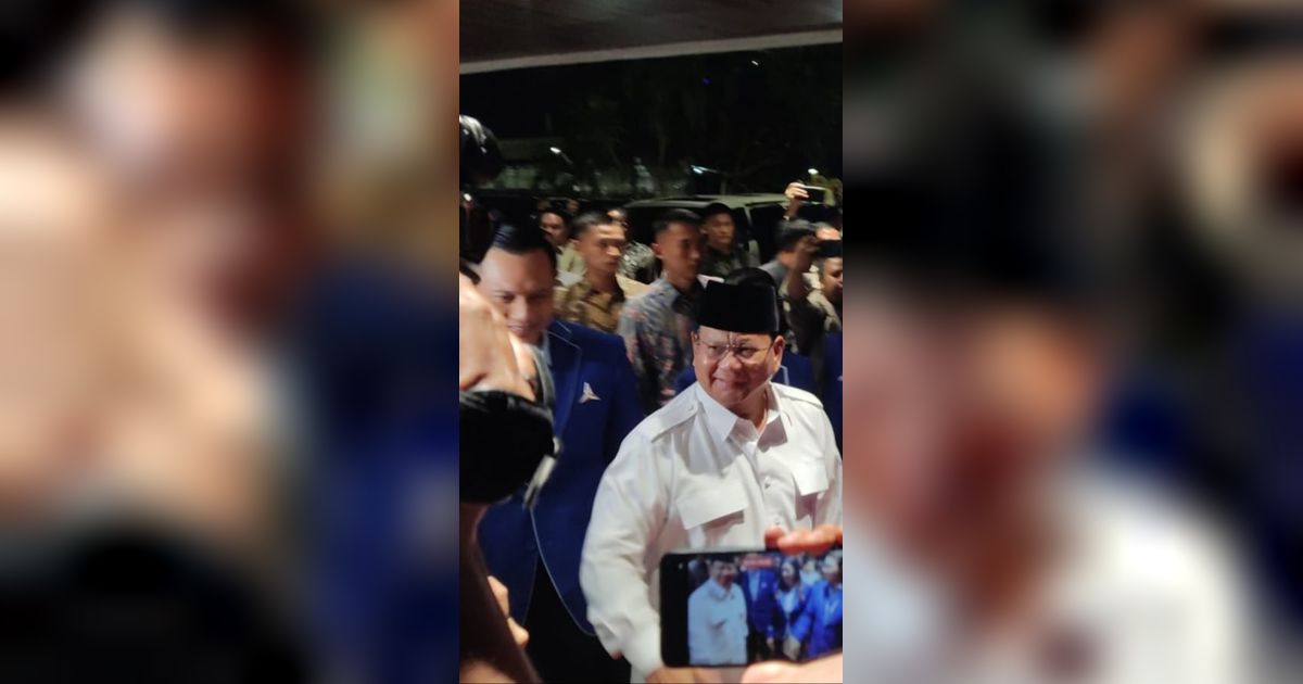 Prabowo Puji AHY di Depan SBY: Putra Biologis Bapak tapi Bagi Saya Aset Bangsa Indonesia