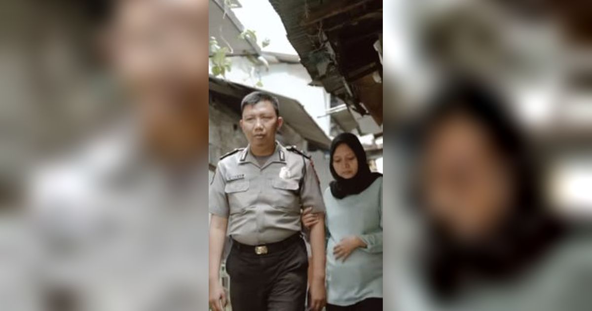 Aipda Rully tetap Semangat Bertugas meski Mata Kiri Buta, Sang Istri jadi Cleaning Service buat Tambahan Penghasilan