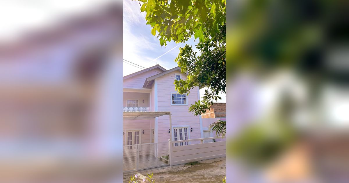 Tengok Rumah Baby Pink, Interiornya Seperti di Serial Kartun