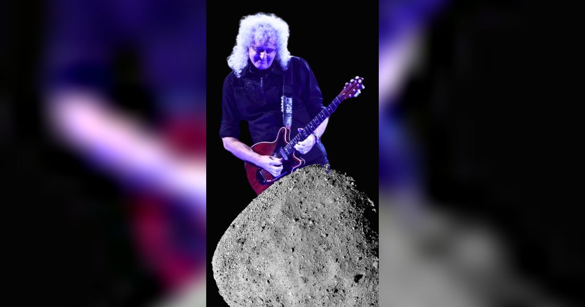 Gitaris Queen Bantu NASA Teliti Bennu, Asteroid Raksasa Seukuran Gunung Paling Berbahaya