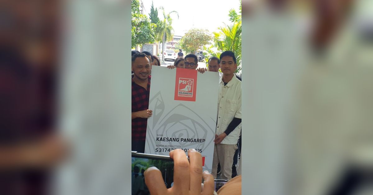 Kaesang Diusulkan Jadi Ketum, PSI Gelar Kopdar Seluruh Pengurus se-Indonesia