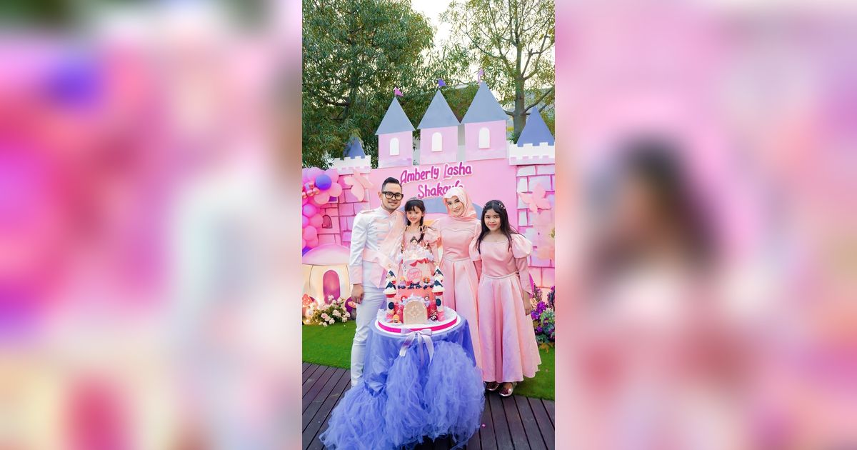 Mewah dan Meriah! Intip Potret Perayaan Ultah Putri Bungsu Gilang Juragan 99 dan Shandy