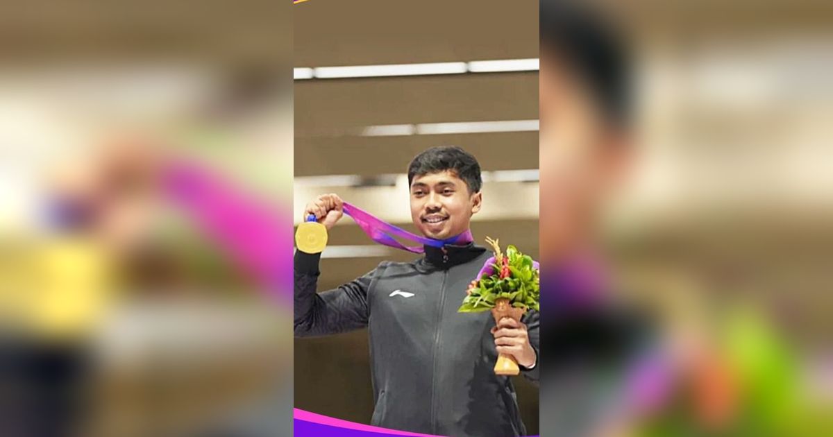 Raih Emas di Asian Games 2023, Intip Profil Atlet Menembak Muhammad Sejahtera Dwi Putra