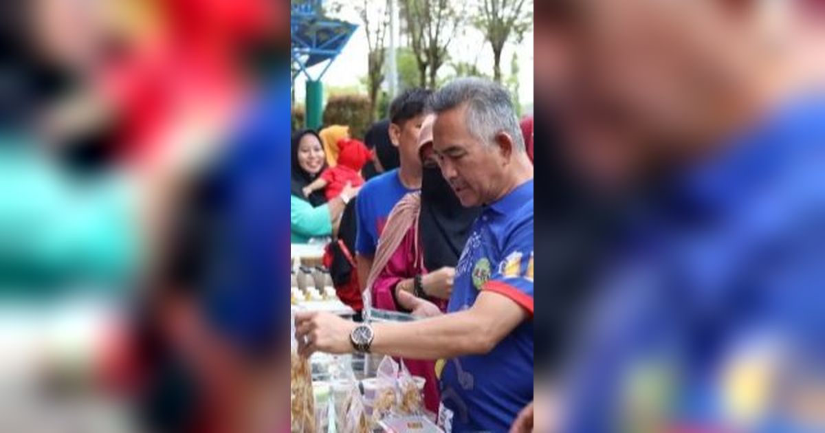 Jajan di CFD, Wali Kota Tarakan Terus Upayakan Ekonomi UMKM