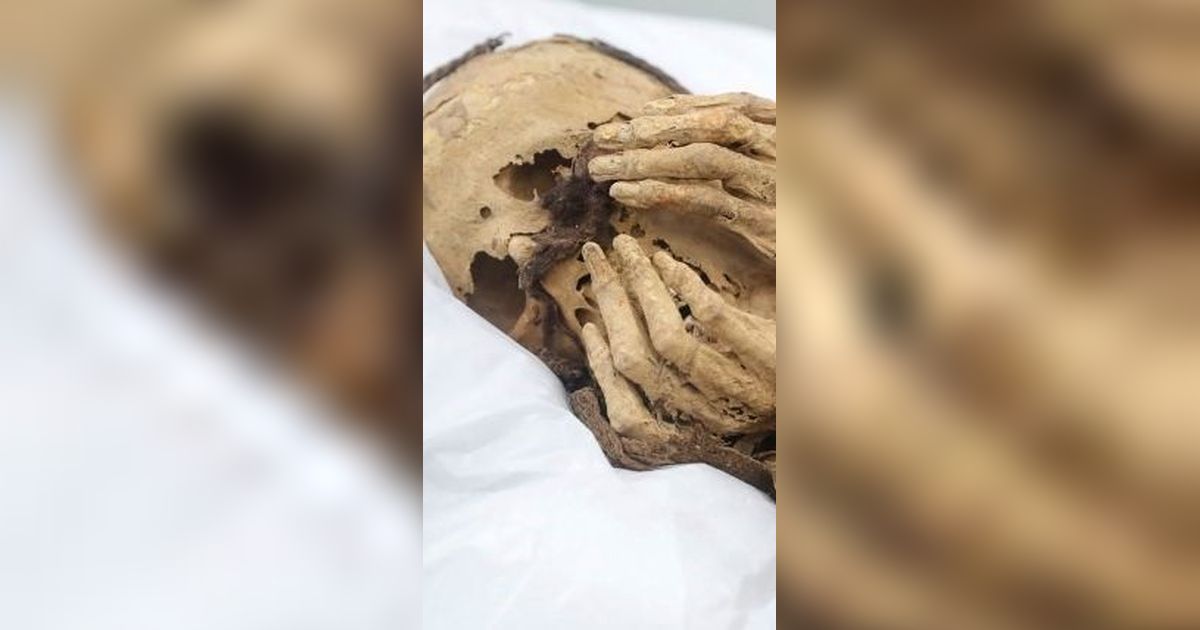 Heboh Penemuan Mumi Aneh Terikat Tali dan Tangan Menutup Muka, Usia 1.200 Tahun
