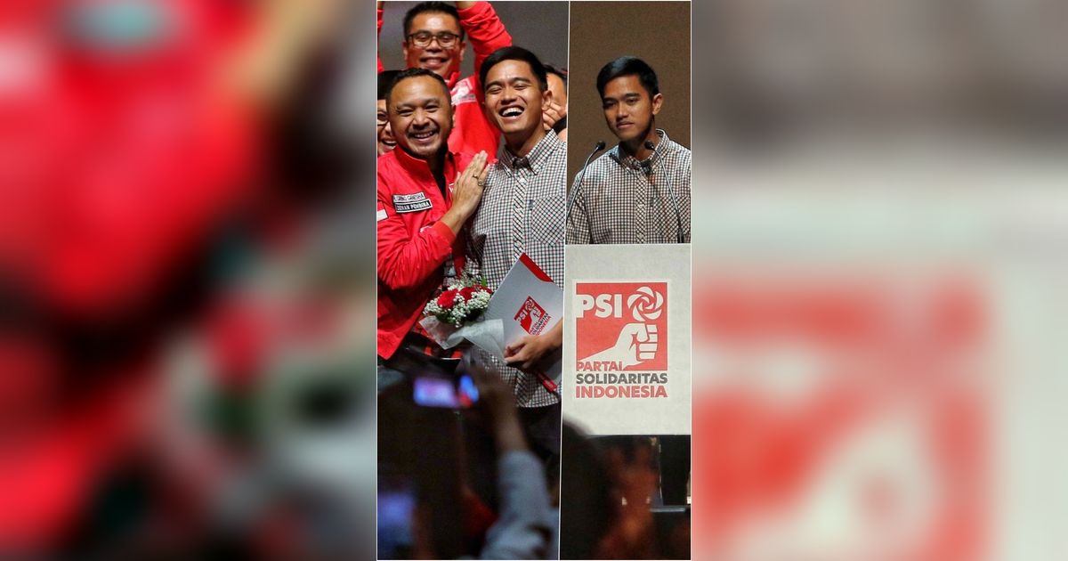 FOTO: Ekspresi Semringah Kaesang Pangarep Dipilih Jadi Ketua Umum PSI Menggantikan Giring hingga Sampaikan Pidato Politik Pertama Kalinya