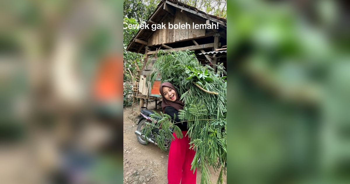 Sebelumnya Dikira Tempat Makanan Kambing, Perempuan Ini Berhasil Bangun Rumah Impiannya Berkat Kerja Keras Ngonten