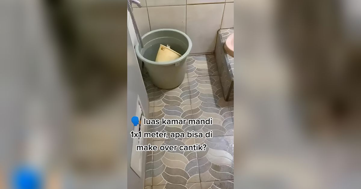 Kamar Mandi Sempit Ukuran 1x1 Meter Direnovasi Jadi Elegan dan Cantik Maksimal, Sepintas Mirip Toilet Hotel