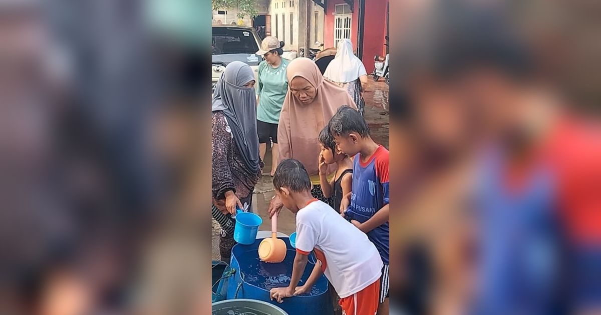 Warga Bojongsari Depok Berhari-hari Tidak Mandi akibat Kekeringan, Sumur hanya Mengeluarkan Lumpur