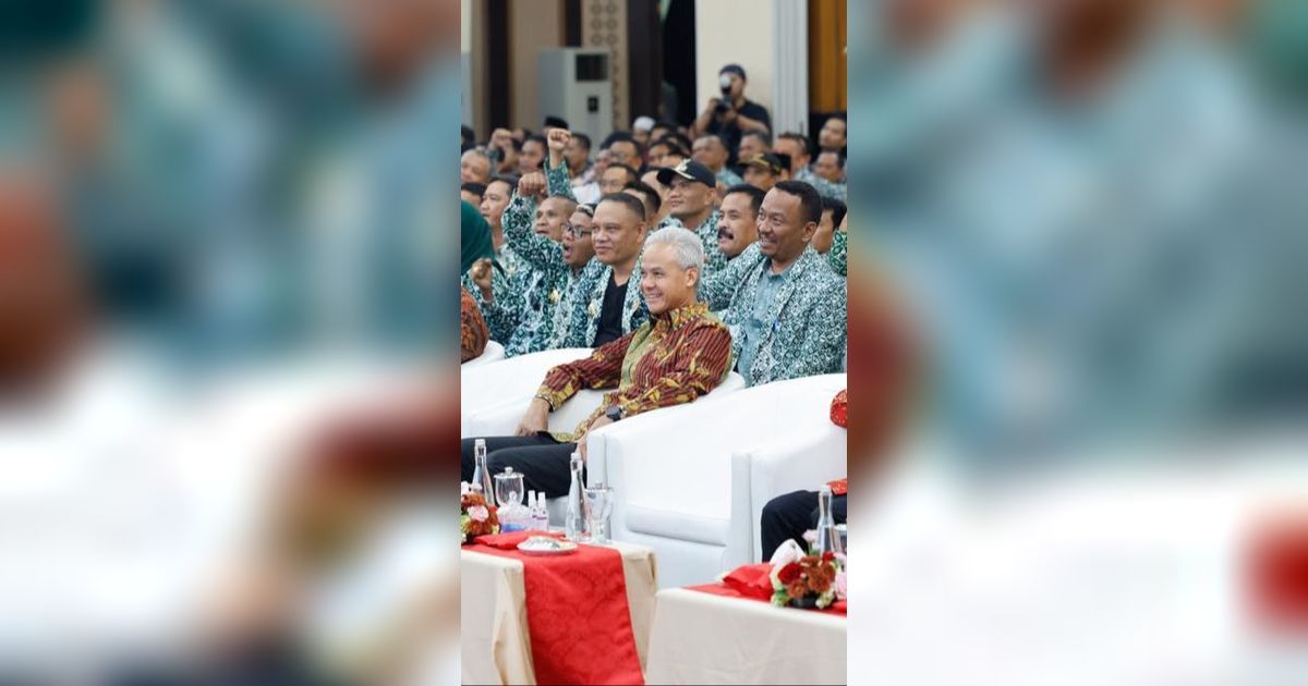 Ganjar Buka Rakernas PAPDESI: Saya Titip Makmurkan Desa dan Warganya