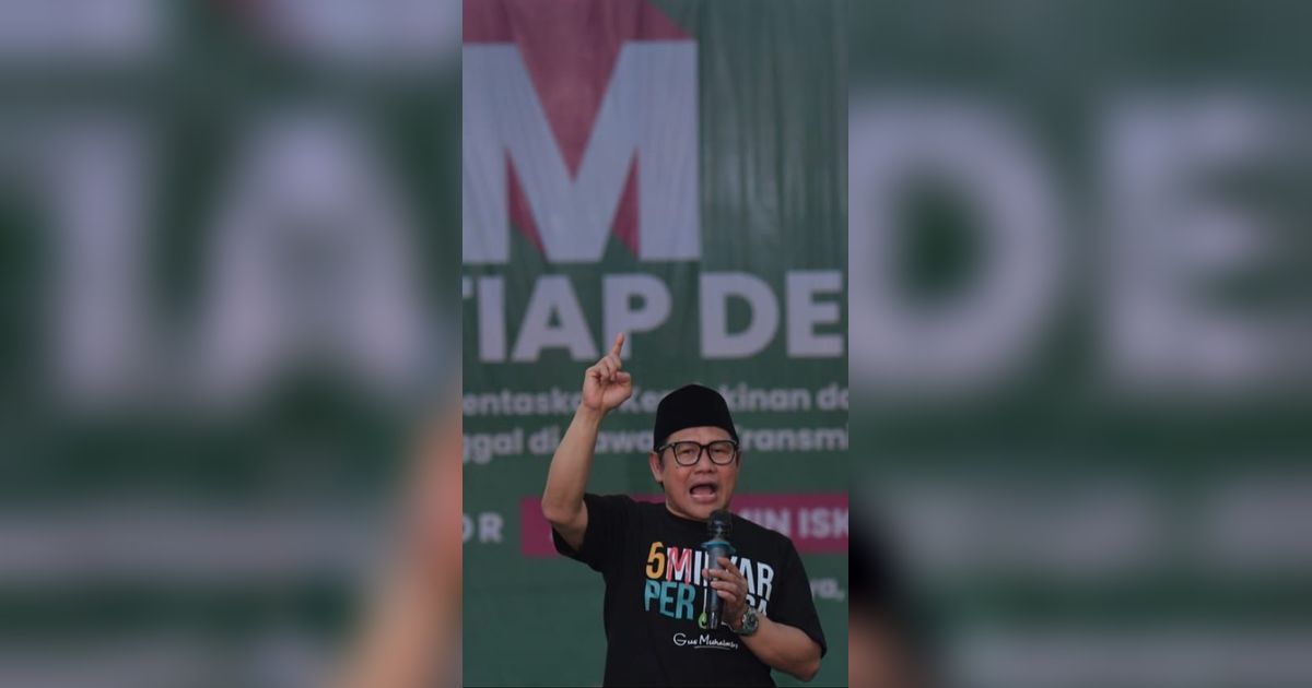 Cak Imin: Survei Internal, Pasangan AMIN Menang