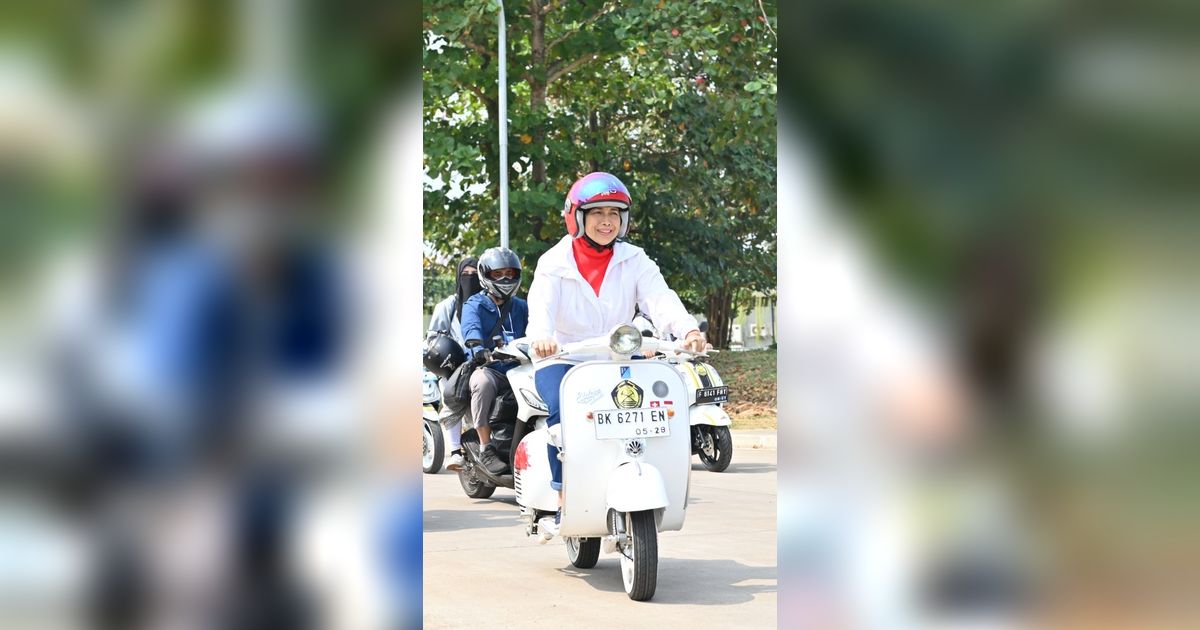 Menteri ini Ternyata Masih Punya Vespa Warisan Istri Soekarno