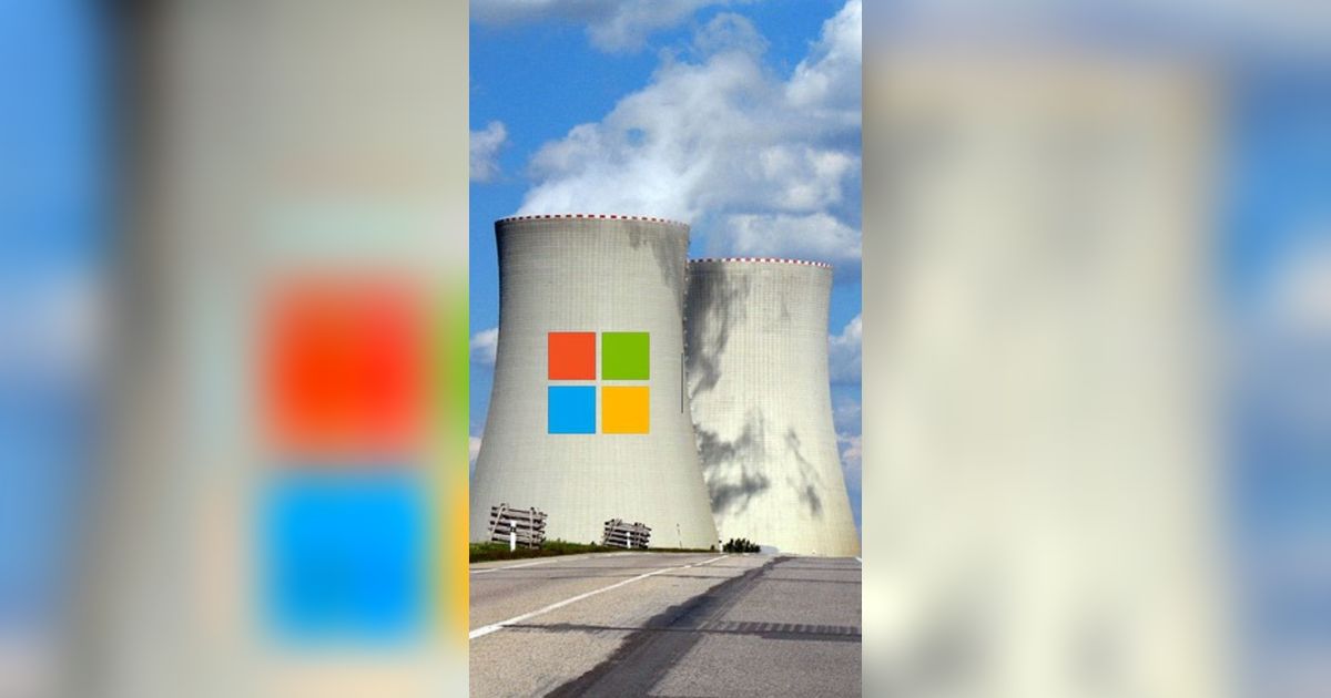 Microsoft Lirik Bangun Energi Nuklir Buat Sokong Listrik Data Center dan AI