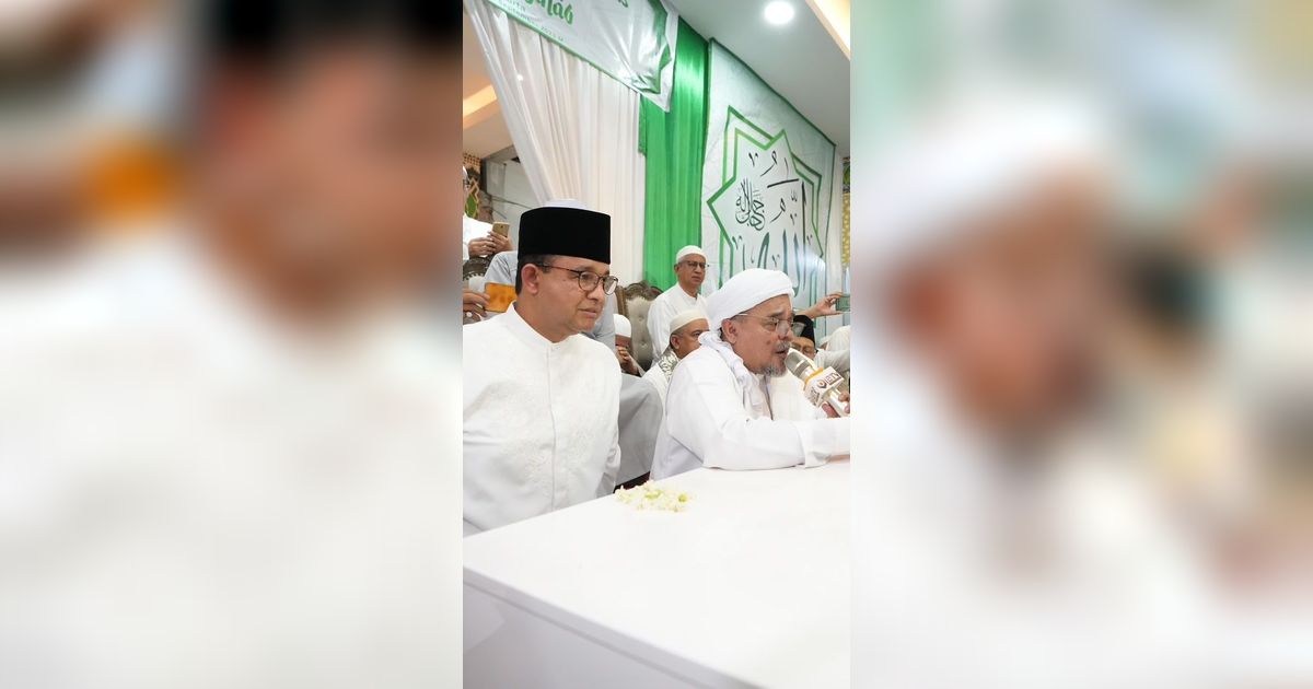 Momen Anies-Cak Imin Jadi Saksi Pernikahan Putri Rizieq Syihab