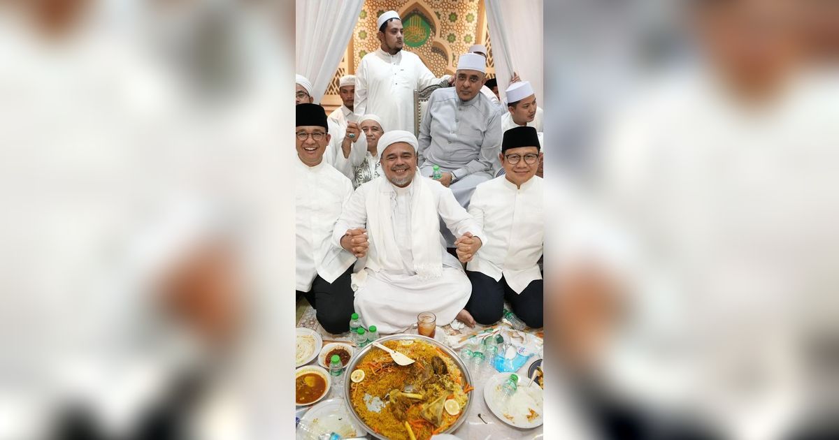 Anies-Cak Imin Bertemu Rizieq Syihab, PKS: Pertemuan Indah untuk Memajukan Negeri