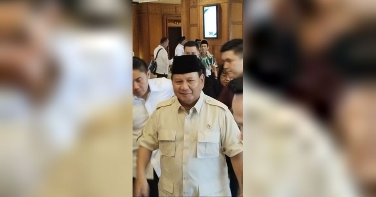 Gelar Pertemuan Tertutup dengan Ulama & Kiai  di Surabaya, Prabowo Disebut Kerucutkan 2 Nama Bacawapres