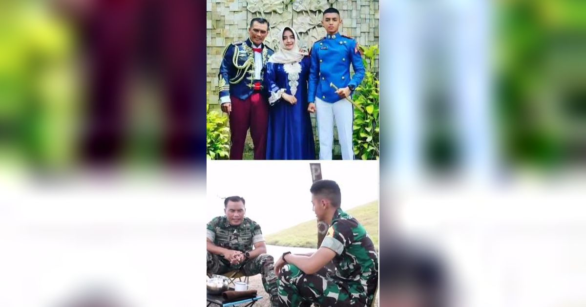 Nasehat Kolonel kepada Anaknya Taruna TNI 'Jangan Mudah Patah, Jangan Mudah Pecah'