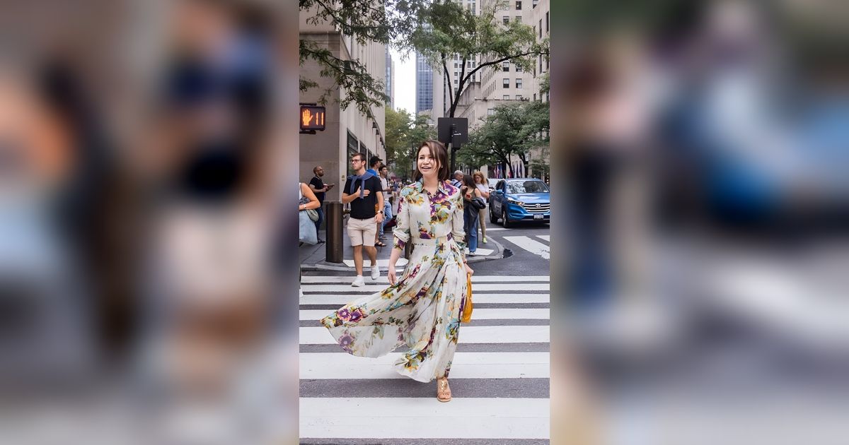 Chill Vibes, Street Style Rossa Saat Keliling New York