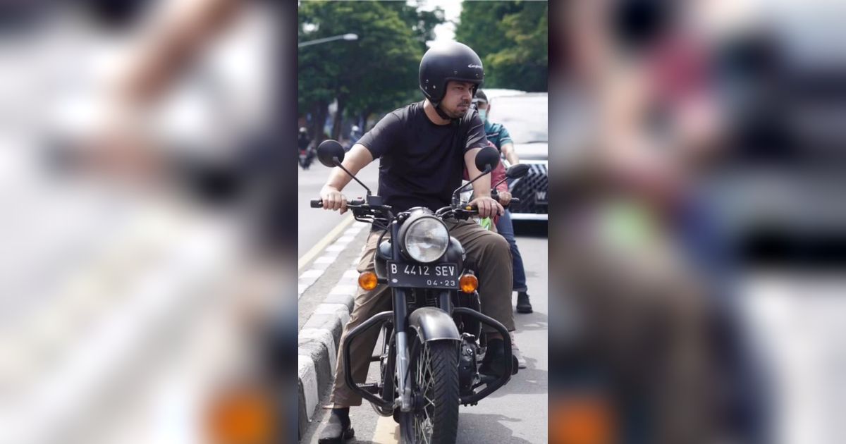 Intip Potret Sultan Djorghi ‘Takdir Cinta yang Kupilih' saat Riding Motor, Keren Banget