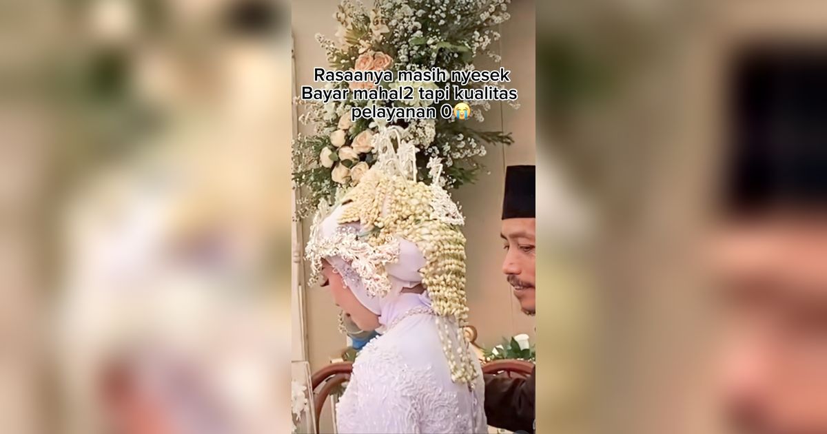Riasan Pengantin  Amburadul, Oleh MUA Ditinggal Kabur