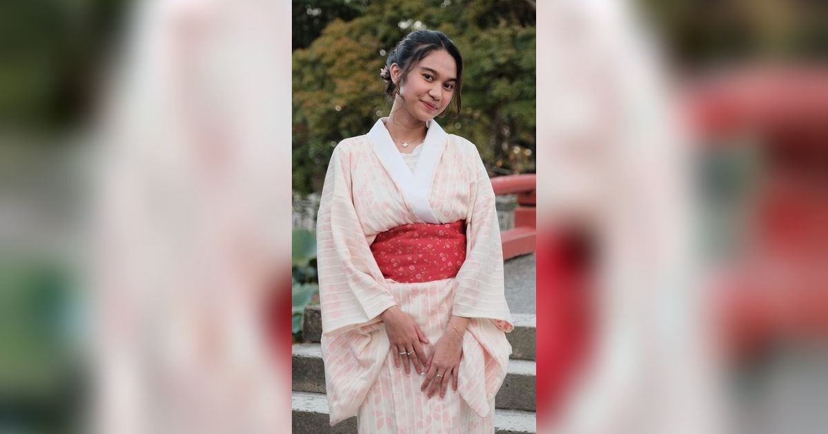 Potret Azizah Salsha Pakai Kimono, Komentar Pratama Arhan Jadi Sorotan
