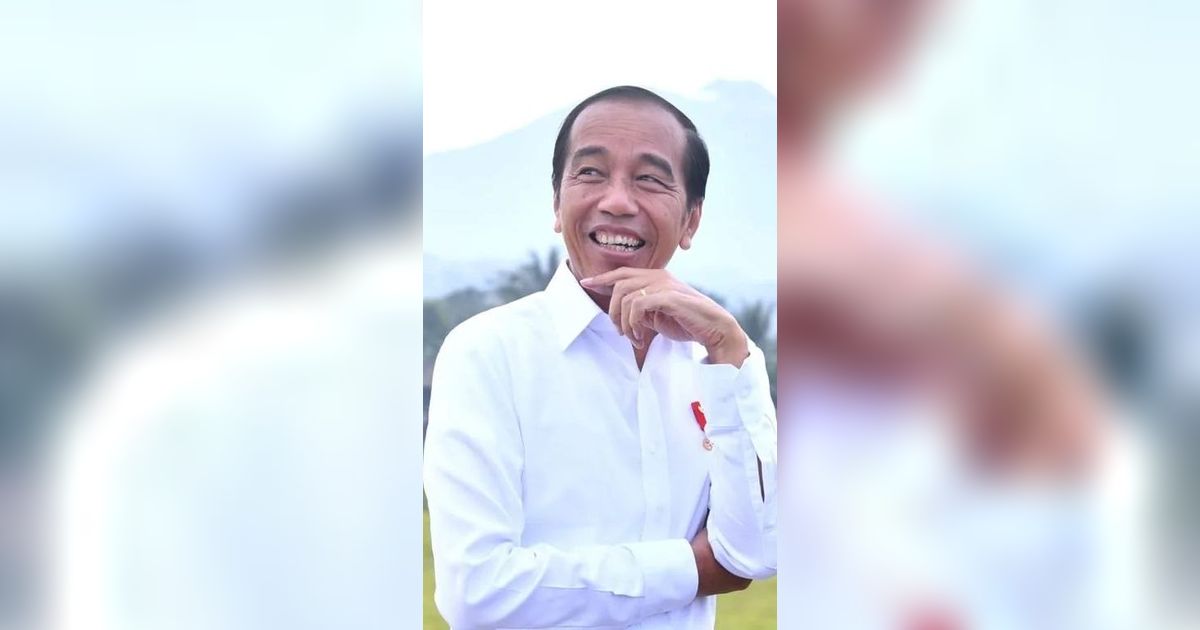 Detik-detik Jokowi Diminta Emak-emak Foto Endorse Produk Cincau di Pasar
