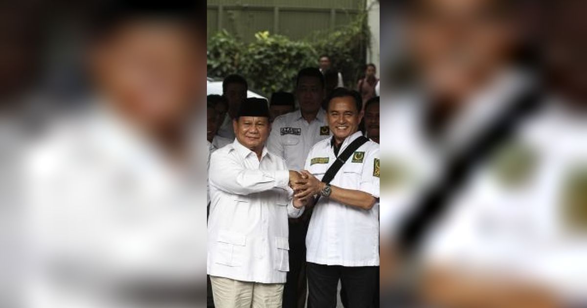 PBB Usulkan Yusril Jadi Cawapres Prabowo, Ini Respons Gerindra