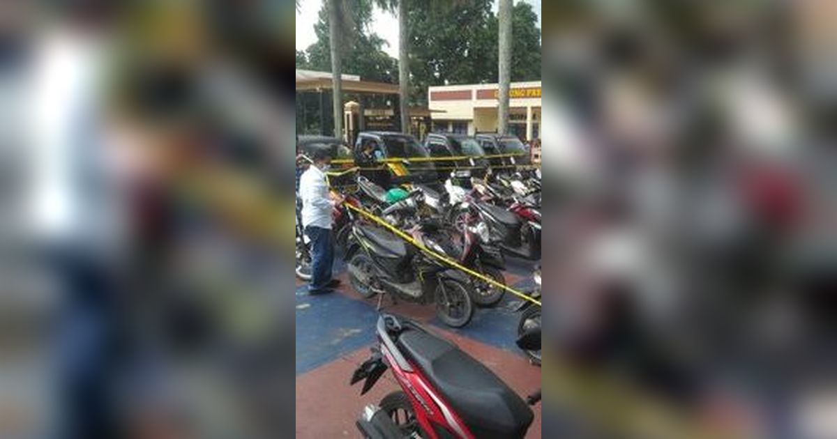 Polisi Temukan 10 Motor Curian di Rancabungur Bogor, Ini Nomor Rangka dan Mesinnya