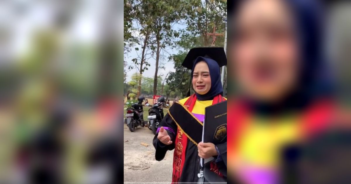 Nangis Tak Kunjung Henti, Remaja ini Sedih karena Ortu Tak Bisa Datang, Langsung Bahagia saat Dapat 'Keluarga' Baru